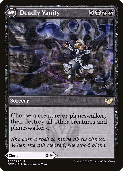 Selfless Glyphweaver // Deadly Vanity - Back Face