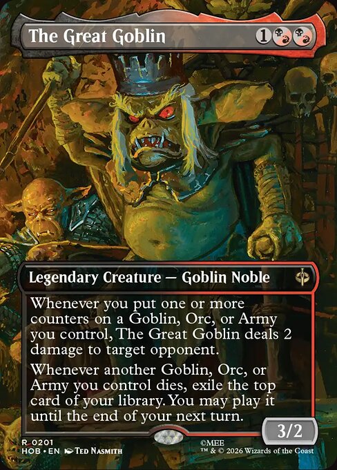 The Great Goblin XHOB-201 Rare Near Mint Englisch Foil