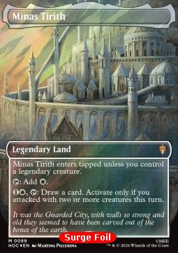 Minas Tirith HOC-89 Mythic Near Mint Deutsch Foil