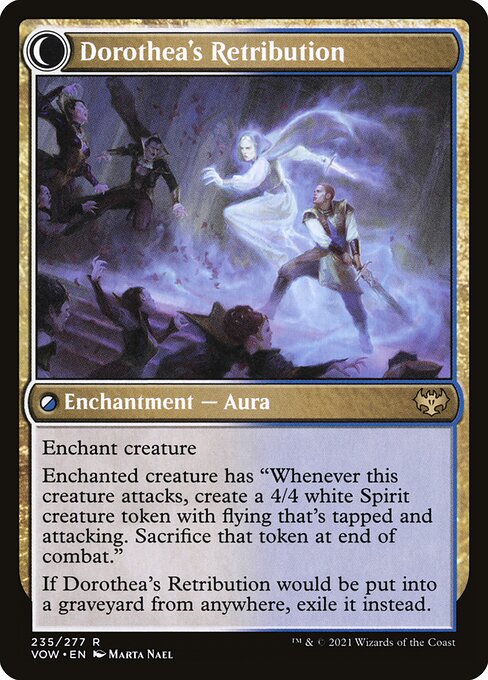 Dorothea, Vengeful Victim // Dorothea's Retribution - Back Face