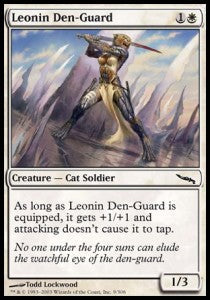 Leoniden-Höhlenwächter MRD-9 Common Excellent Deutsch Foil