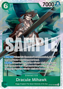 Dracule Mihawk (ST32-003) ST32 Super Rare Near Mint Englisch