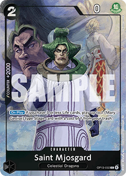 Saint Mjosgard (OP13-092) (V.1) PB-XX Common Near Mint Englisch