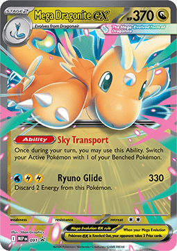 Mega Dragoran ex MEP-091 Promo Near Mint Deutsch