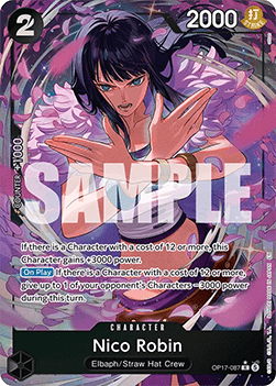 Nico Robin (OP17-087) (V.2) OP17 Alternate Art Near Mint Englisch