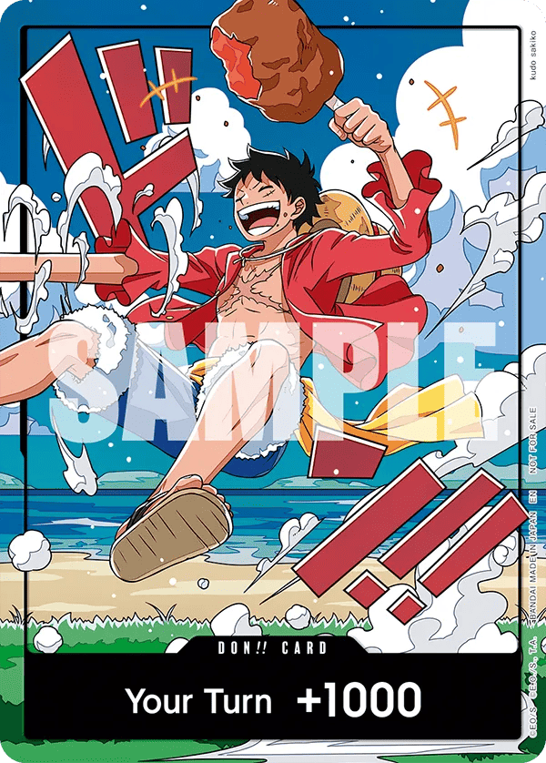 Don!! (World United Luffy) OP17P DON!! Near Mint Englisch