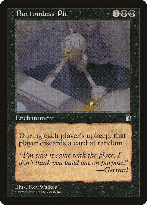 Bottomless Pit STH- Uncommon Excellent Englisch