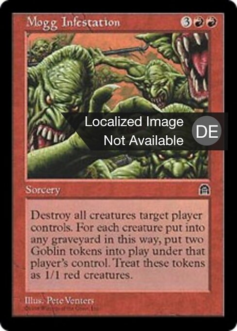 Mogg-Befall STH- Rare Light Played Deutsch