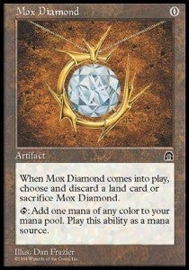Mox Diamond STH- Rare Light Played Englisch