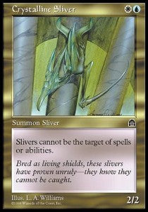 Crystalline Sliver STH- Uncommon Light Played Englisch