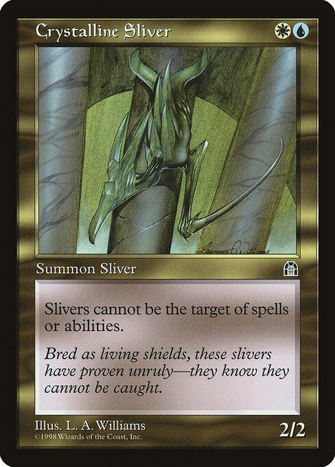 Crystalline Sliver STH- Uncommon Played Englisch