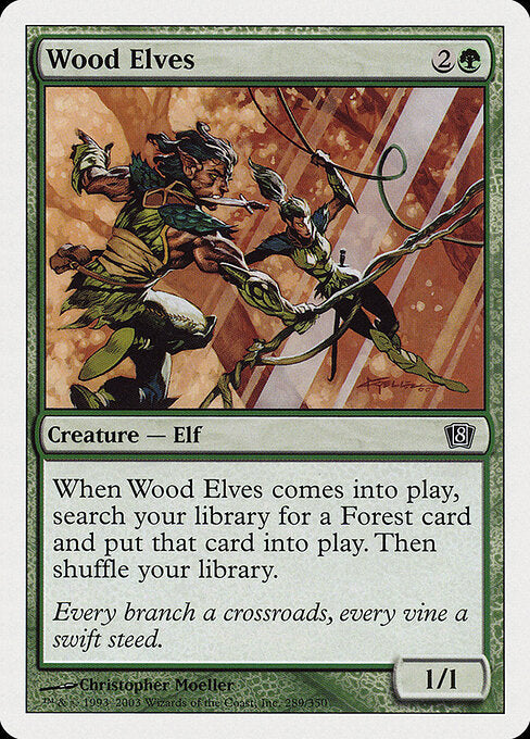 Wood Elves 8ED-289 Common Good Englisch