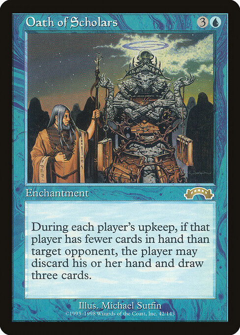 Oath of Scholars EXO-42 Rare Light Played Englisch