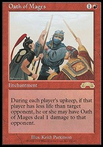 Oath of Mages EXO-90 Rare Played Englisch
