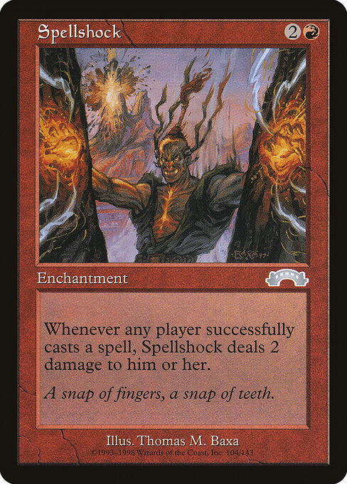 Spellshock EXO-104 Uncommon Light Played Englisch