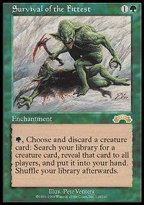 Survival of the Fittest EXO-129 Rare Light Played Englisch