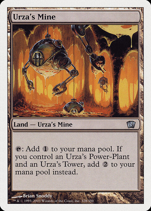 Urza's Mine 8ED-328 Uncommon Excellent Englisch