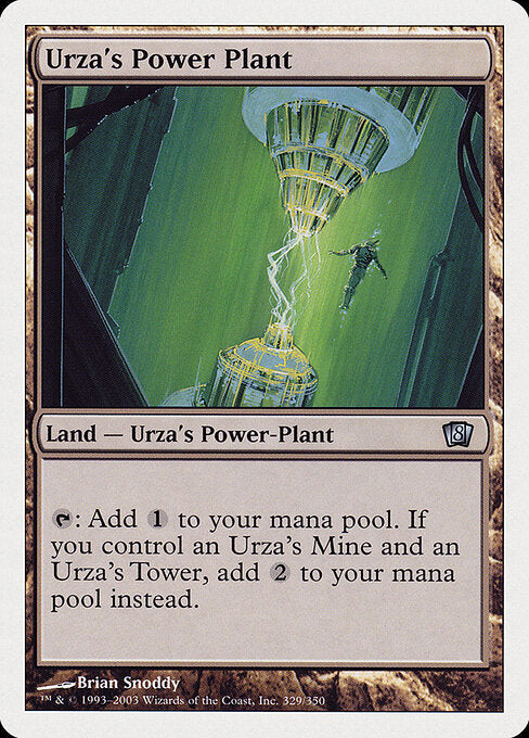 Urzas Kraftwerk 8ED-329 Uncommon Good Englisch