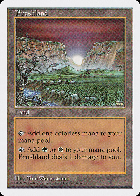 Gestrüppland 5ED- Rare Excellent Englisch