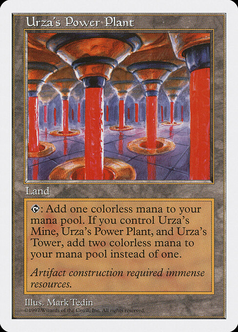 Urza's Power Plant 5ED- Common Good Englisch