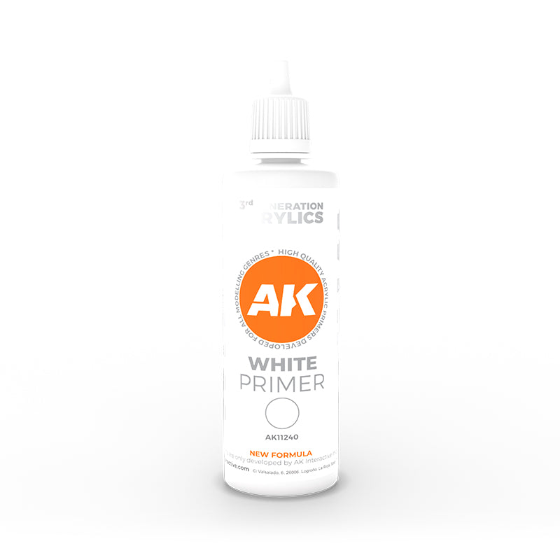 AK Interactive  White Primer (100 ml)