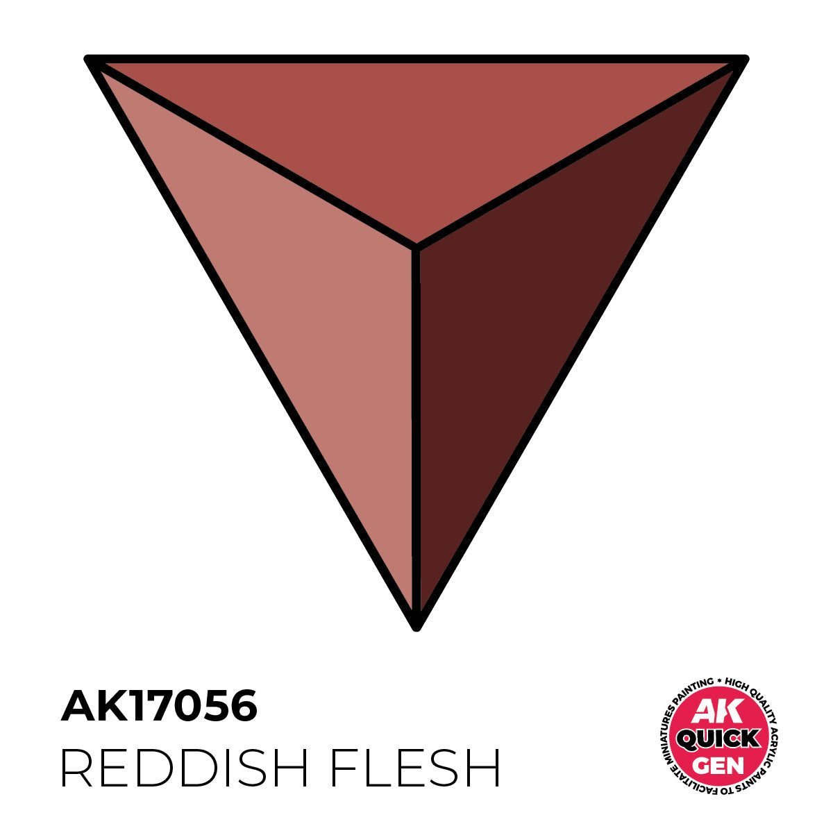 AK Interactive QUICK GEN Reddish Flesh