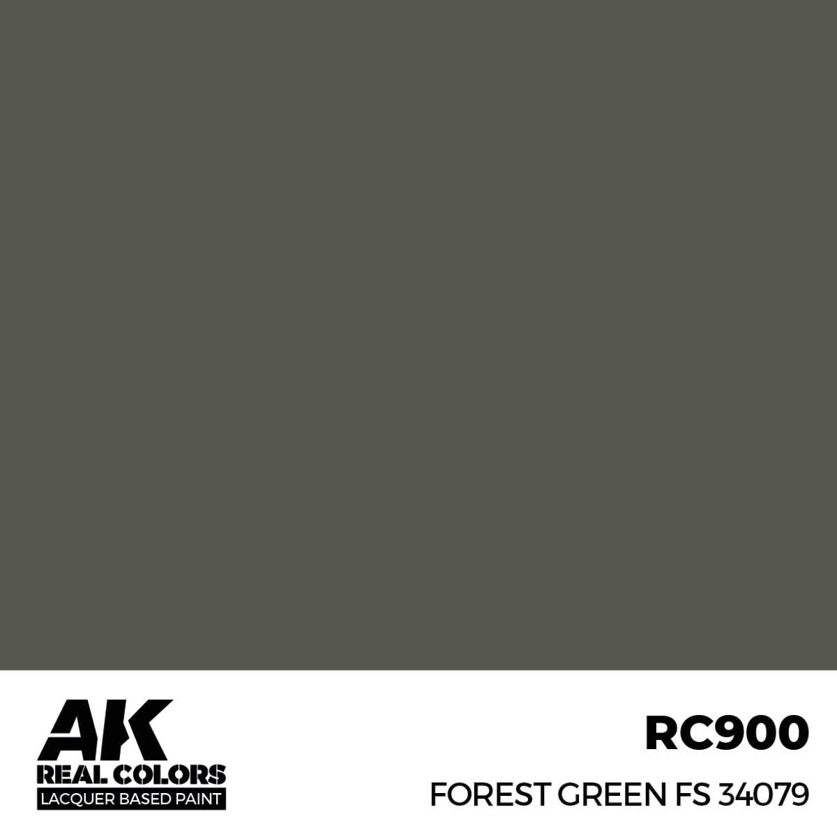 AK Interactive REAL COLORS Forest Green Fs 34079 17 ml.