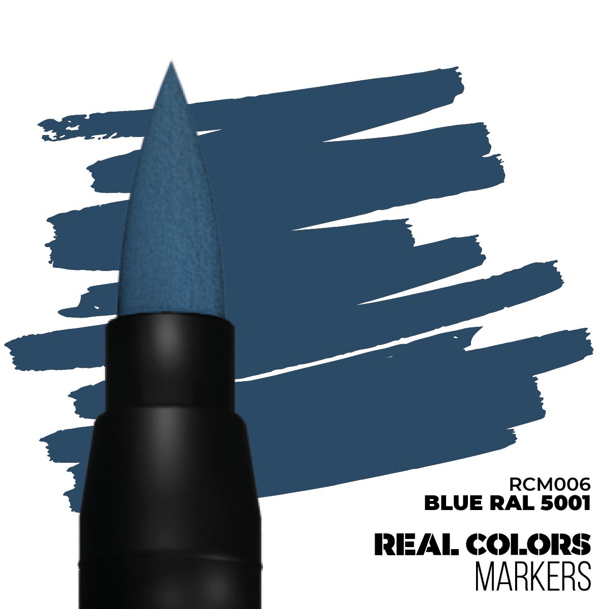 AK Interactive REAL COLORS MARKERS Blue Ral5001