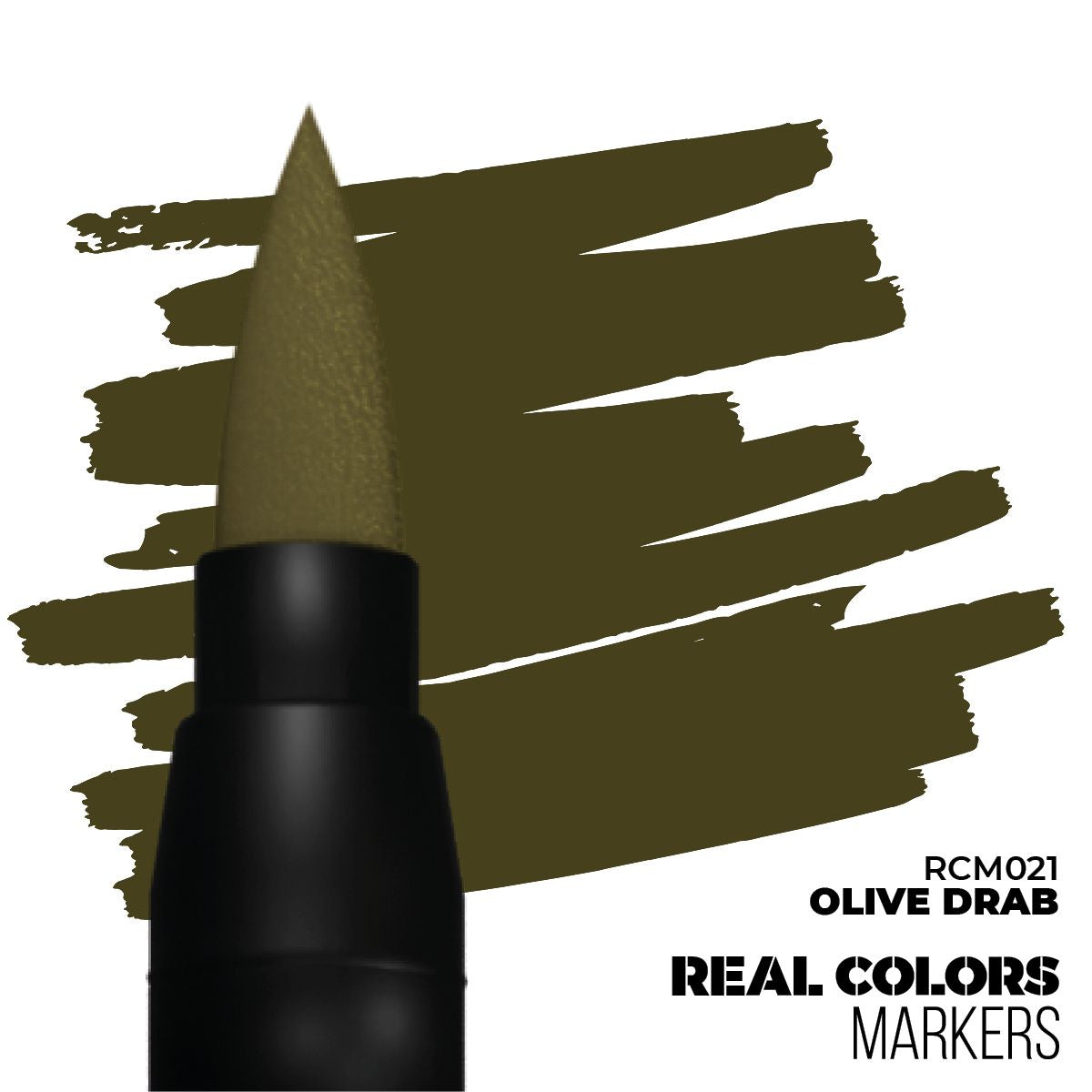 AK Interactive REAL COLORS MARKERS Olive Drab