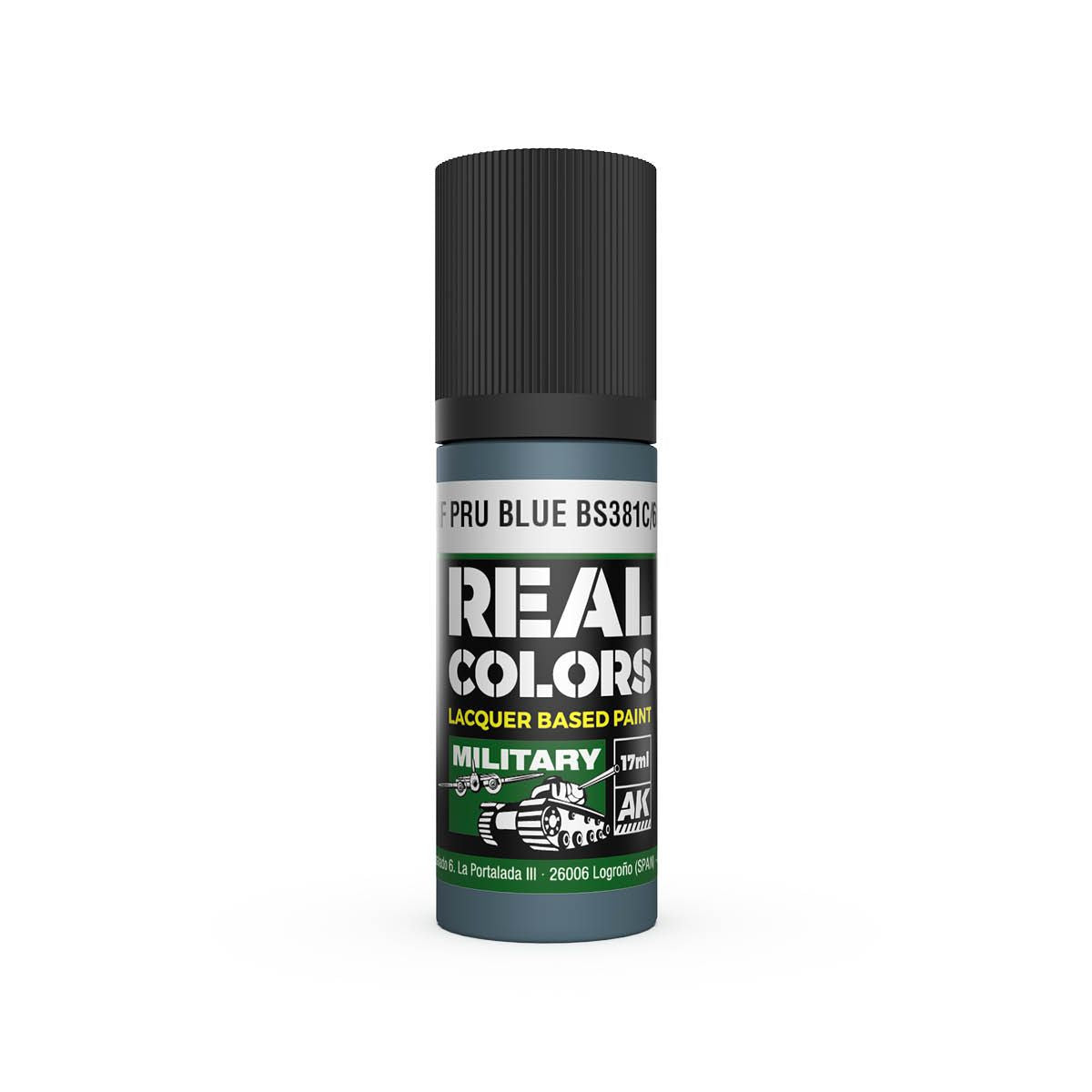 AK Interactive REAL COLORS Raf Pru Blue Bs381C/636 17 ml.