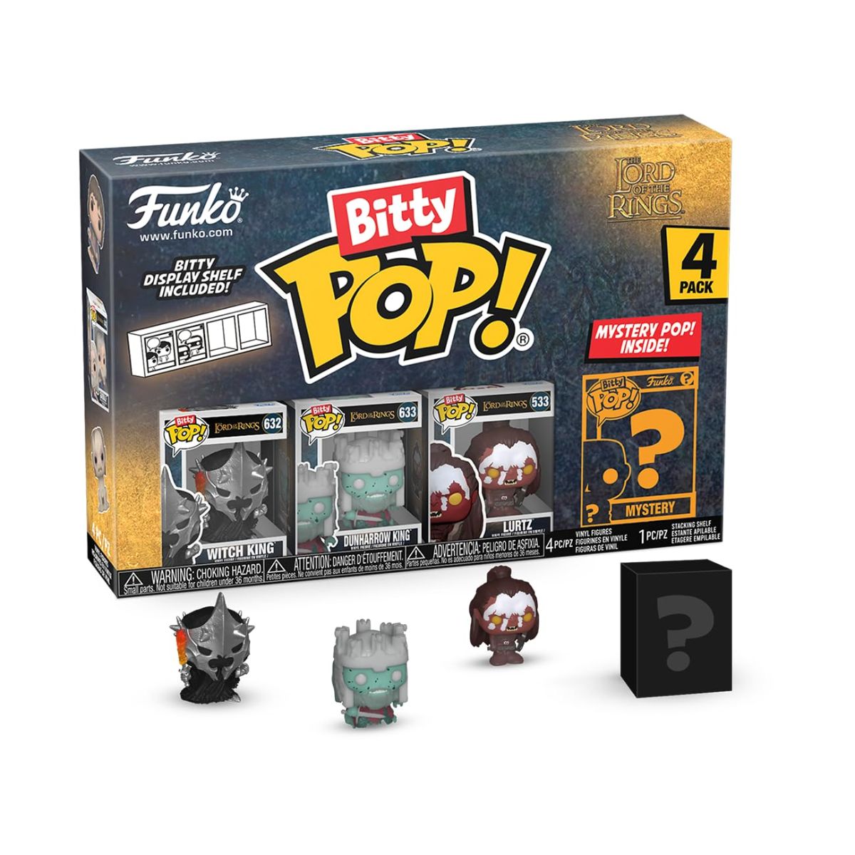 Bitty POP! 4 Pack The Lord of the Rings Whitch King