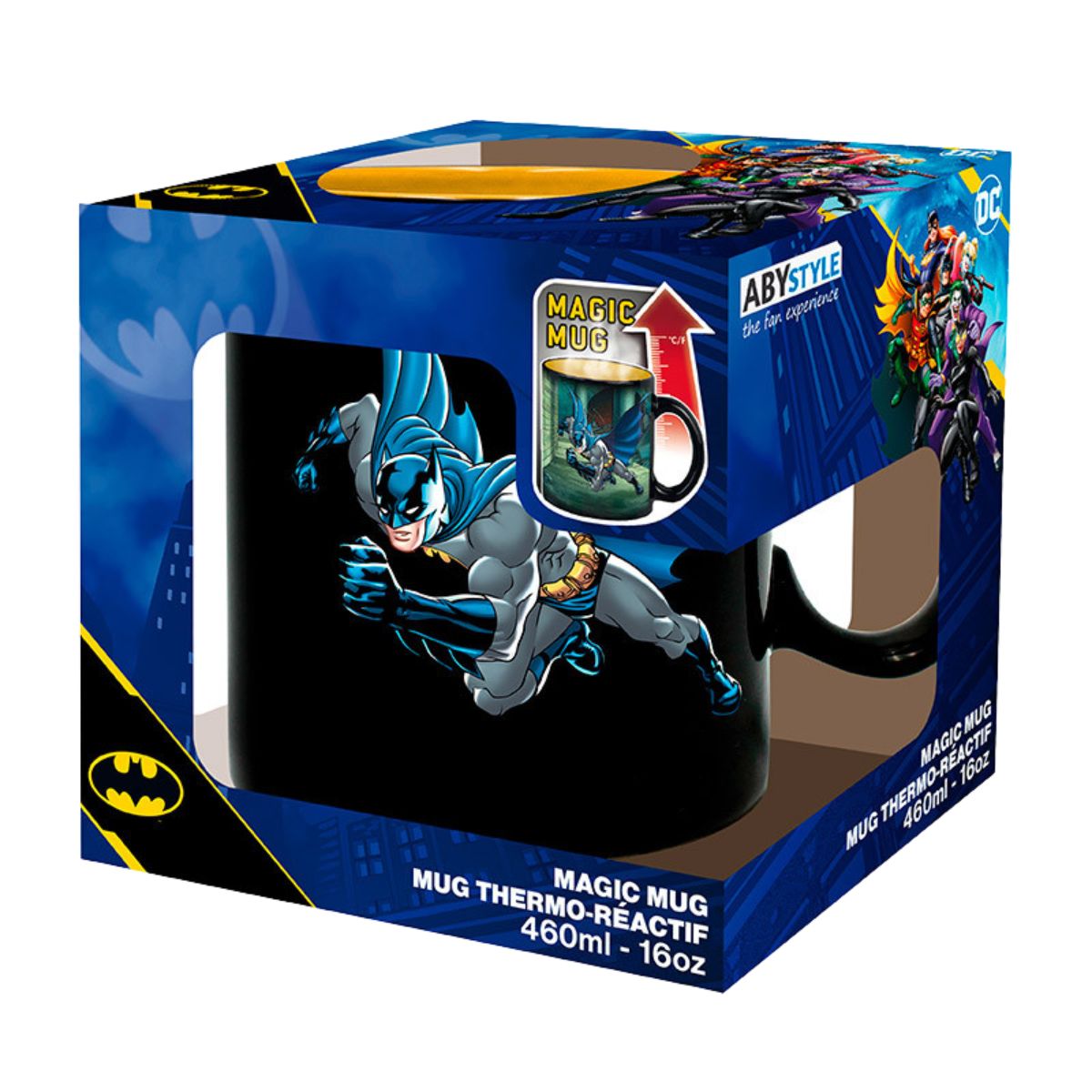 DC Comics Mug Heatchange 460ml "Batman & Joker"