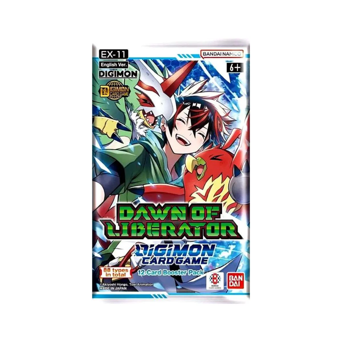 Digimon Card Game Dawn of Liberator EX11 Booster Englisch