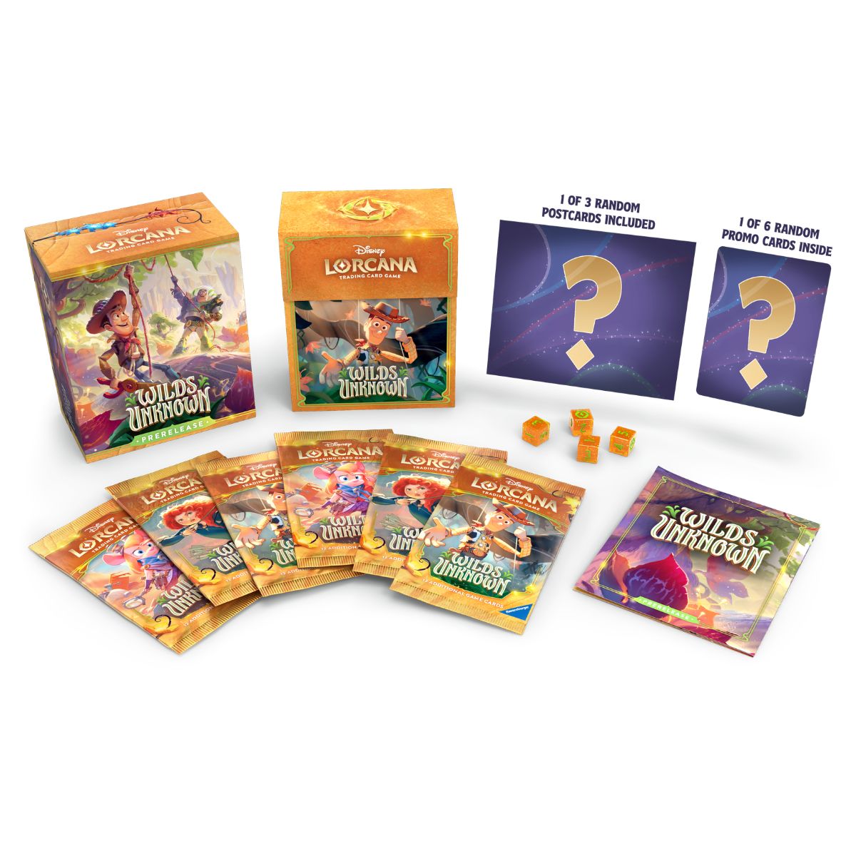 Disney Lorcana Wilds Unknown Prerelease Box Englisch