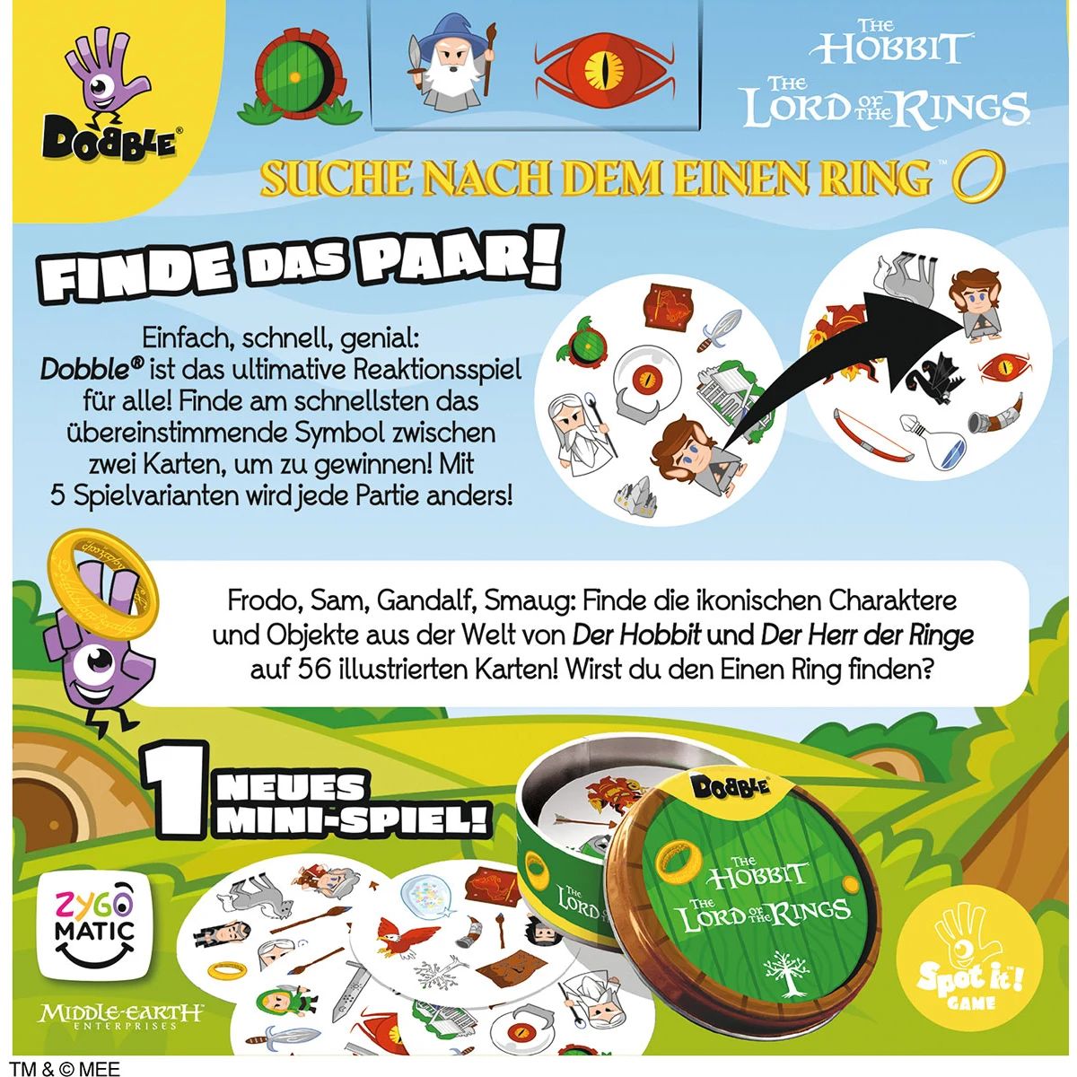 Dobble Der Herr der Ringe