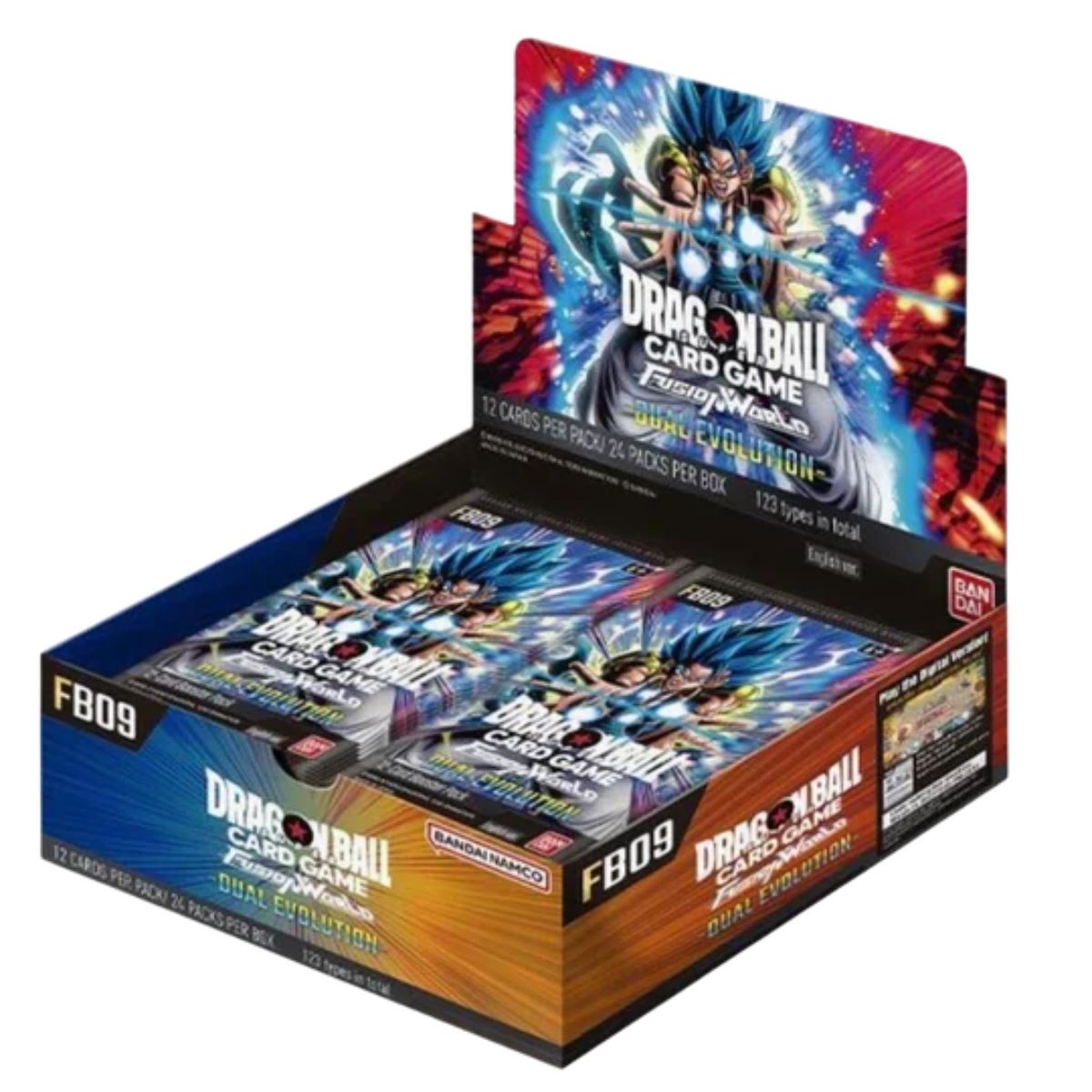DragonBall Super Card Game Fusion World FB09 Dual Evolution Display Englisch