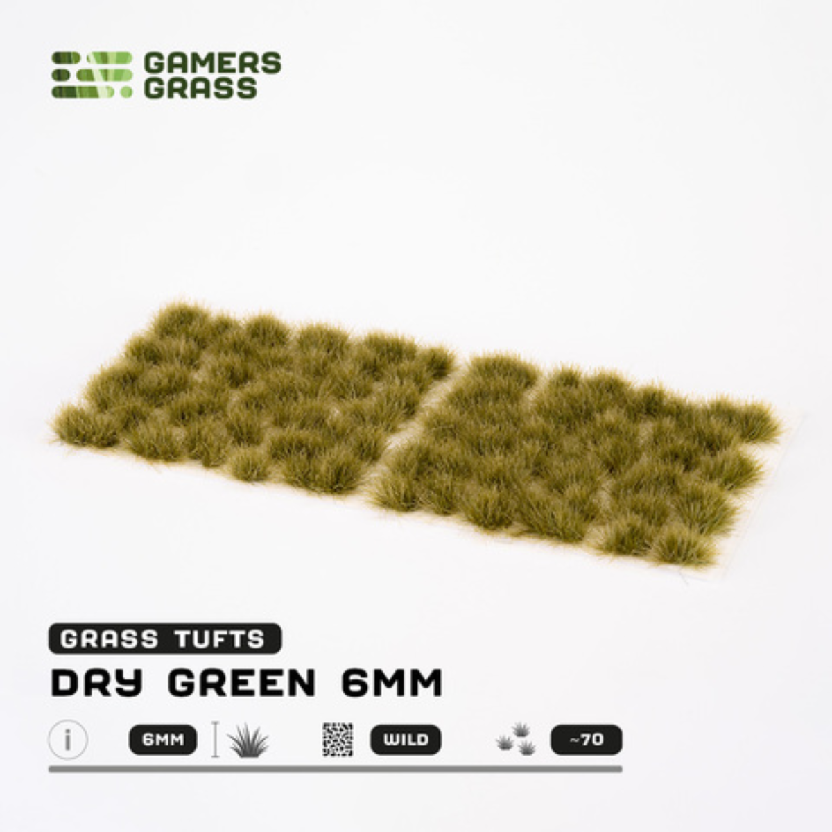 Dry Green Tuft 6mm