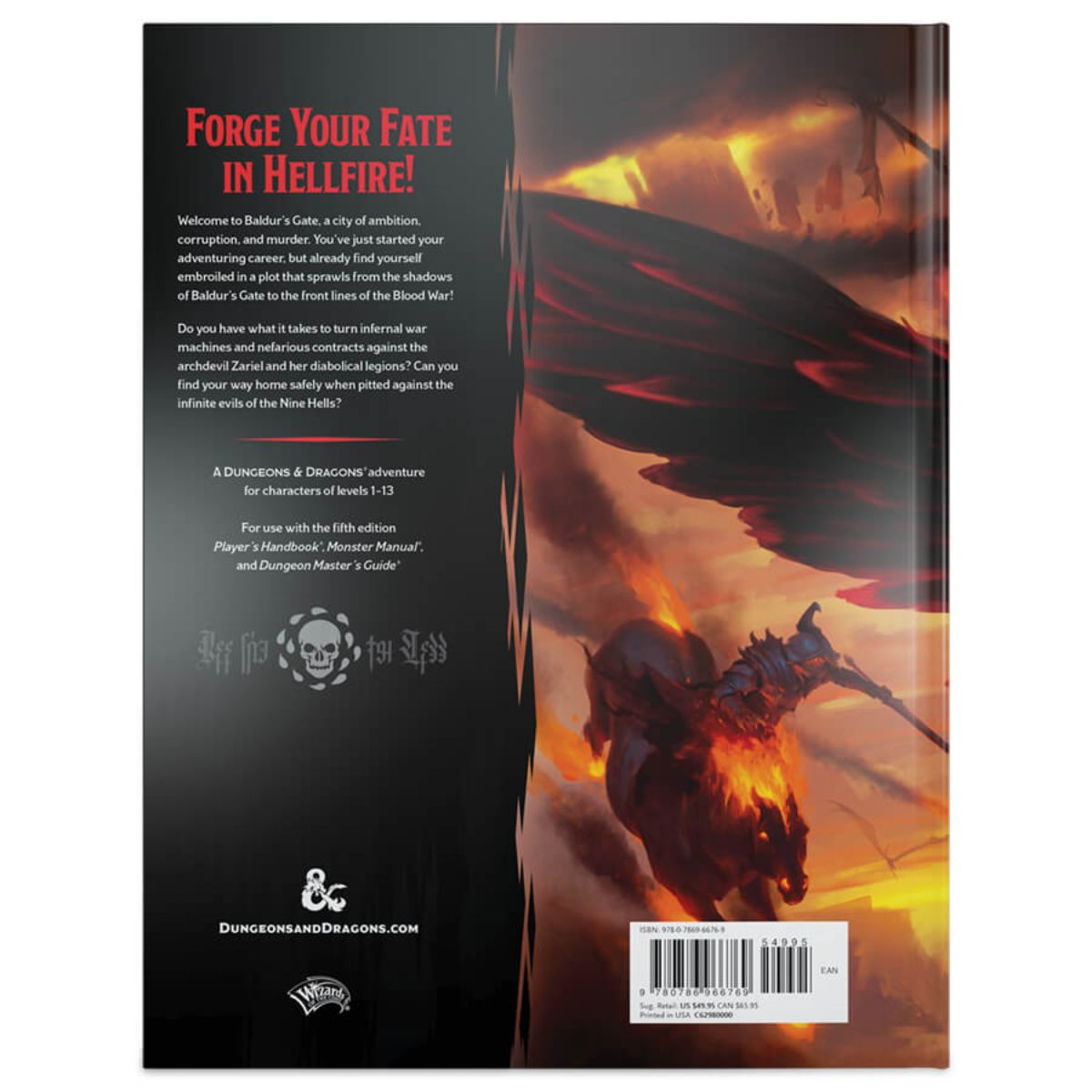Dungeons & Dragons Baldur's Gate: Descent Into Avernus Hard Cover Englisch
