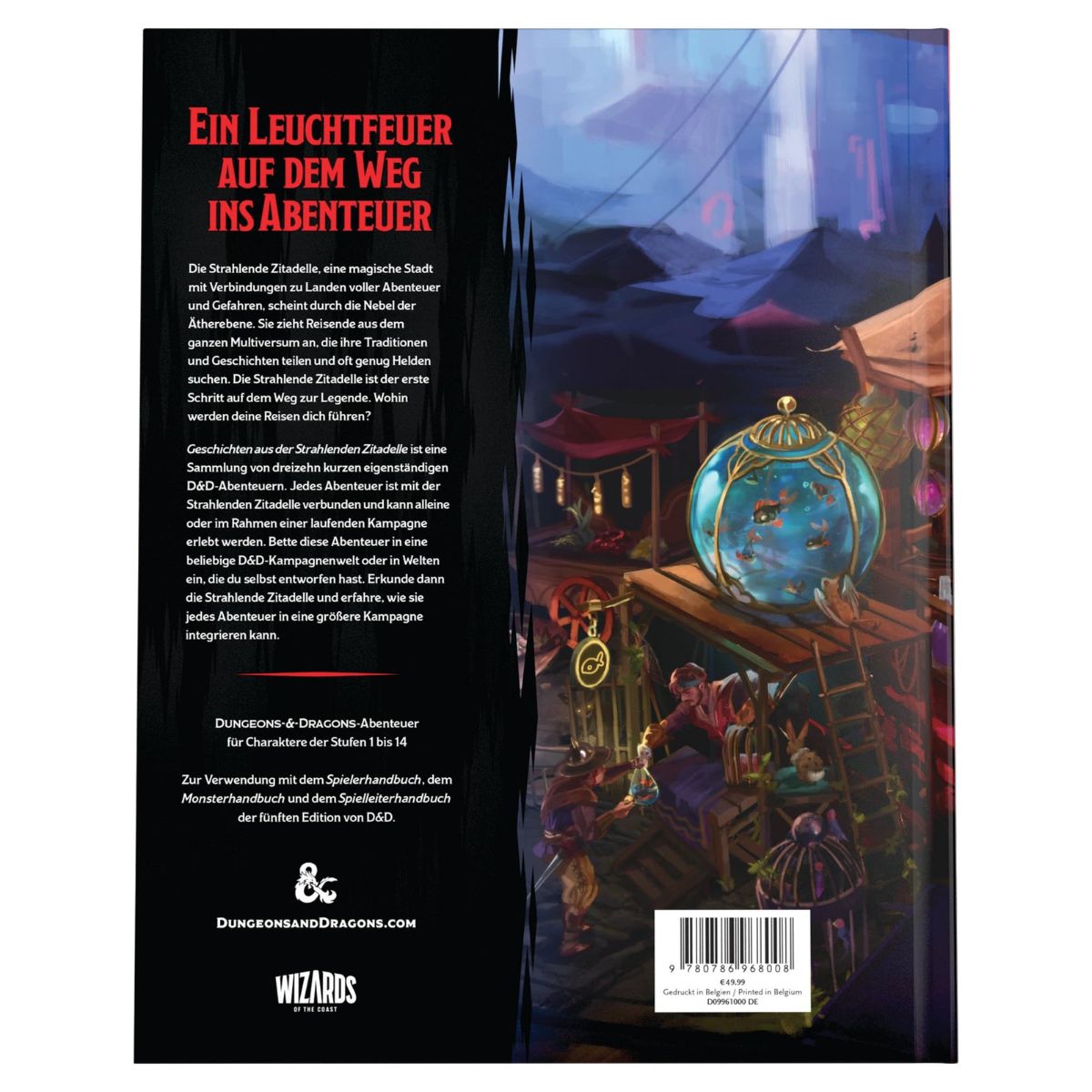 Dungeons & Dragons Journeys Through the Radiant Citadel Hard Cover Deutsch