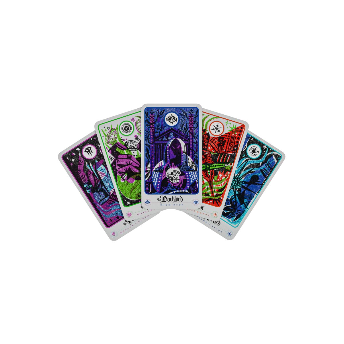 Dungeons & Dragons Ravenloft The Horrors Within Tarokka Deck Englisch