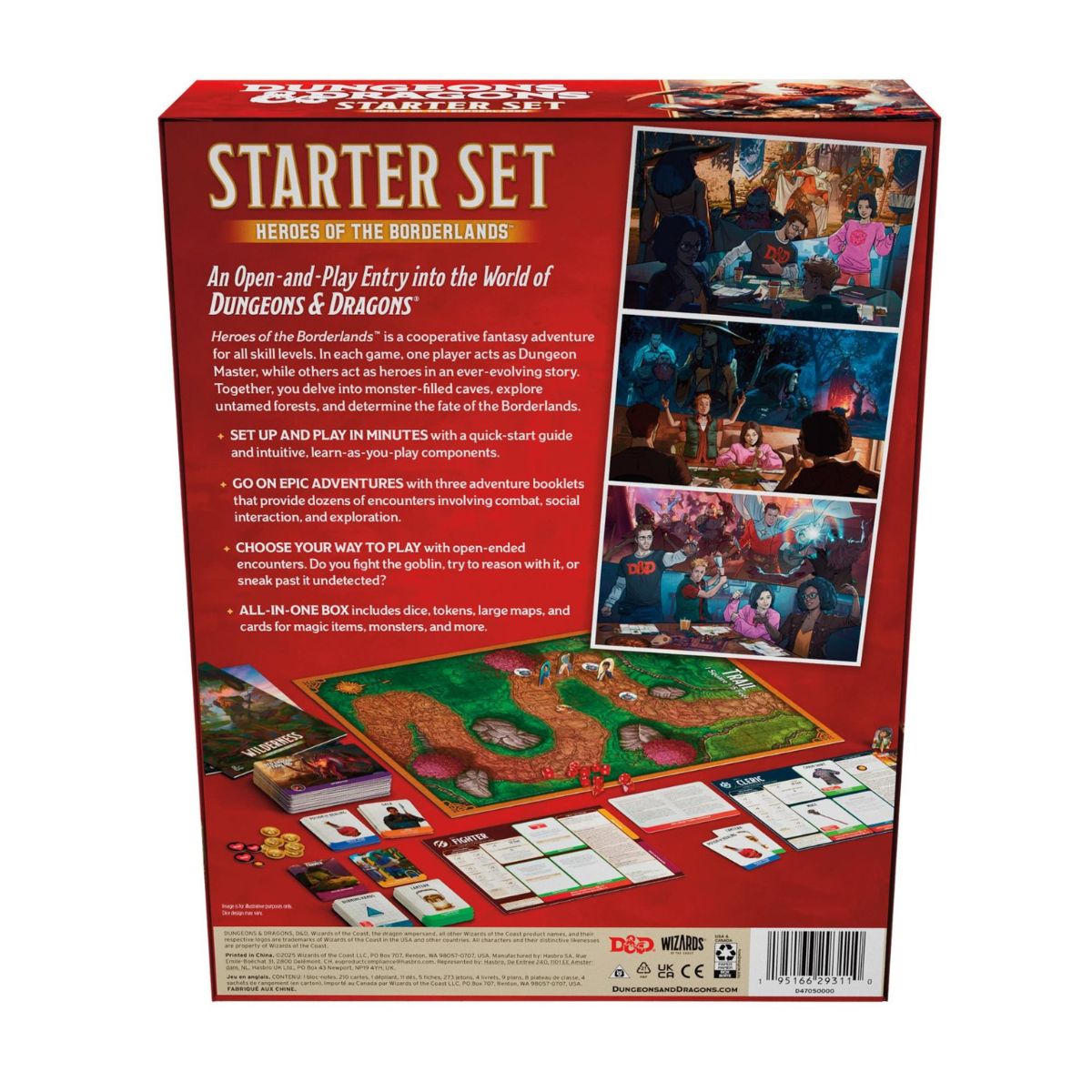 Dungeons & Dragons Starter Set Heroes of the Borderland Englisch