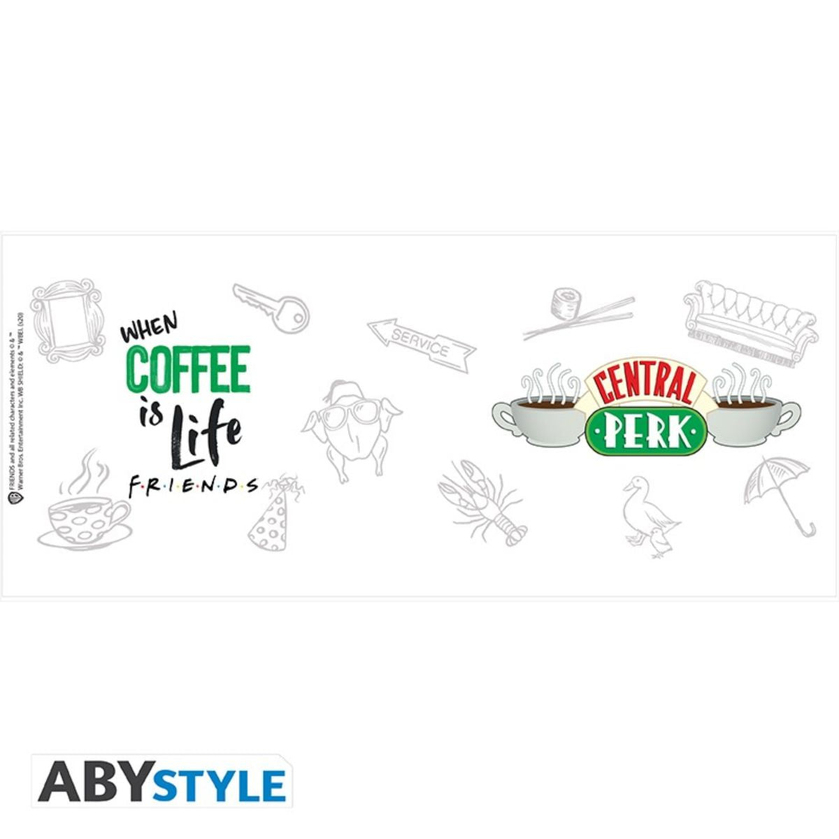 Friends Mug 320 ml Central Perk Subli Subli