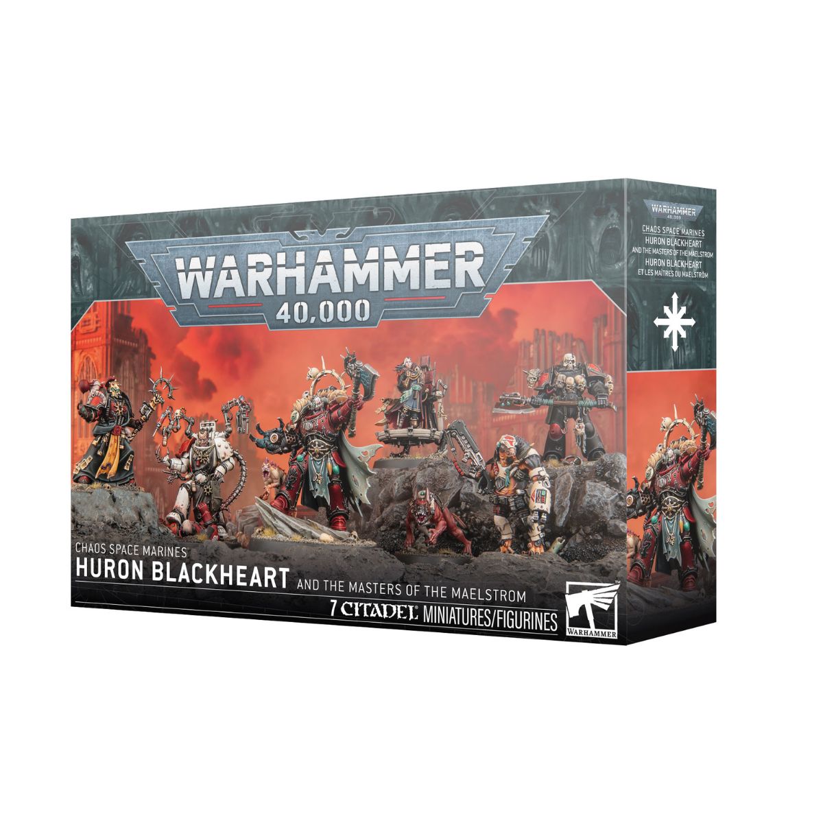 Warhammer 40.000 Chaos Space Marines Huron Blackheart and the Masters of the Maelstrom