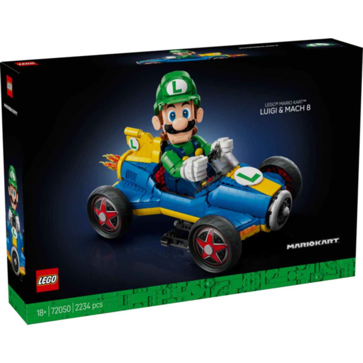 LEGO Super Mario Kart Luigi & Turboflitzer