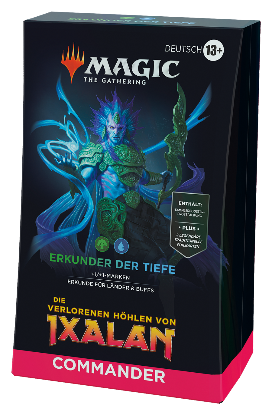 Die verlorenen Höhlen von Ixalan - Commander Deck - Erkunder der Tiefe - DE