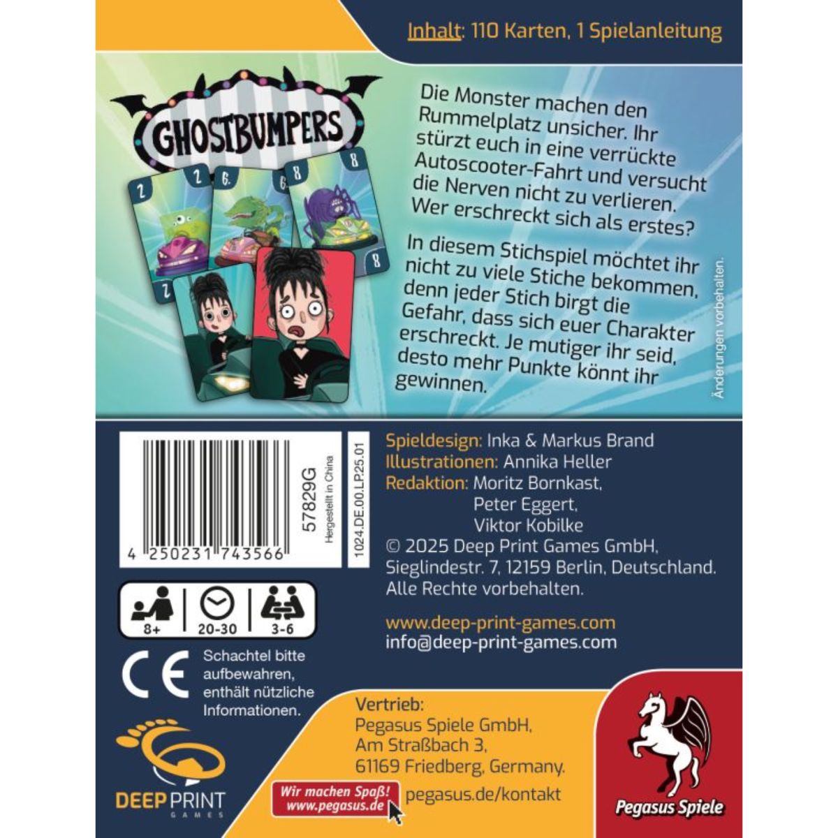 Ghostbumpers (Deep Print Games) Deutsch