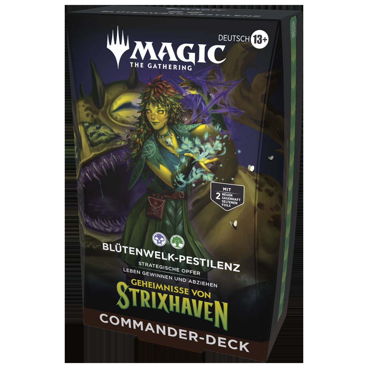 Magic: The Gathering Secrets of Strixhaven Witherbloom Pestilence Commander Deck  Englisch