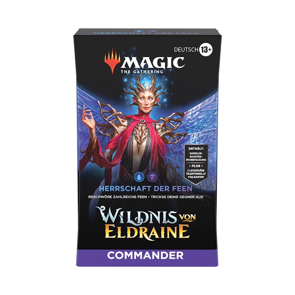 Magic: The Gathering Wildnis von Eldraine Commander Deck Herrschaft der Feen Deutsch
