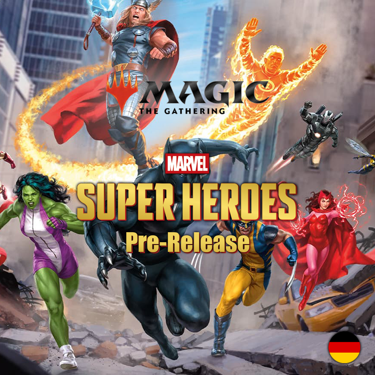 Magic: The Gathering - Marvel Super Heroes - Pre-Release Deutsch - 19.06.2026