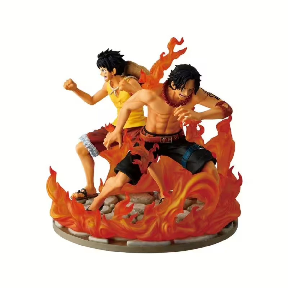One Piece Ace & Luffy Dramatic Memories Ichibansho 15cm